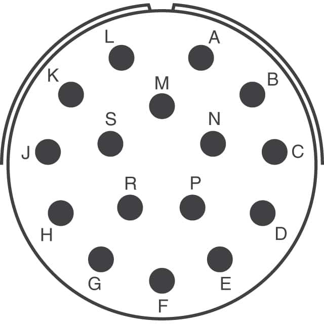 MS3126F-20-16S Amphenol Industrial Operations  Circular Connector Assemblies